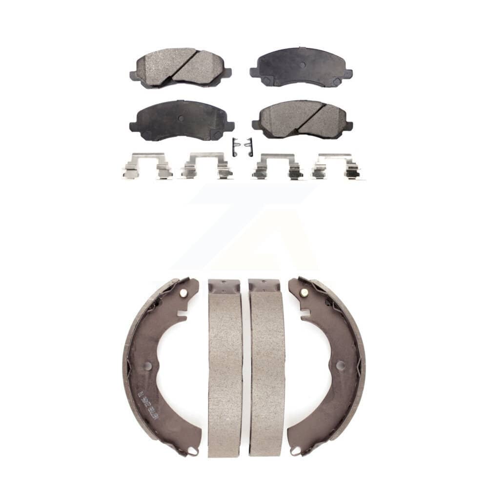 Transit Auto - KTN-100183 - Front and Rear Disc Brake Pad Kits