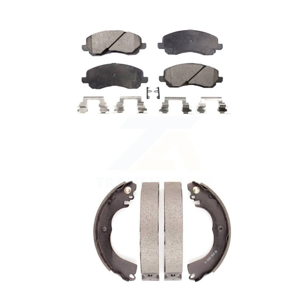 Transit Auto - KTN-100185 - Front and Rear Disc Brake Pad Kits
