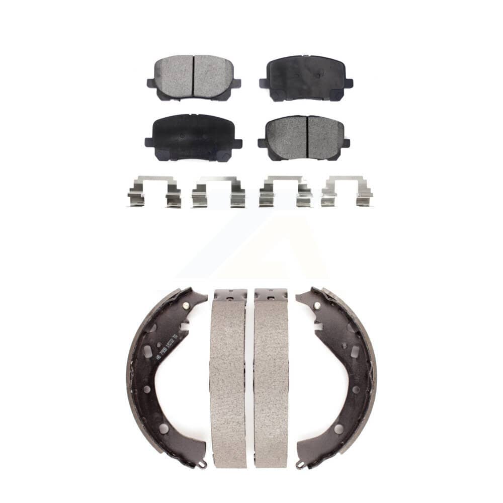 Transit Auto - KTN-100201 - Front and Rear Disc Brake Pad Kits