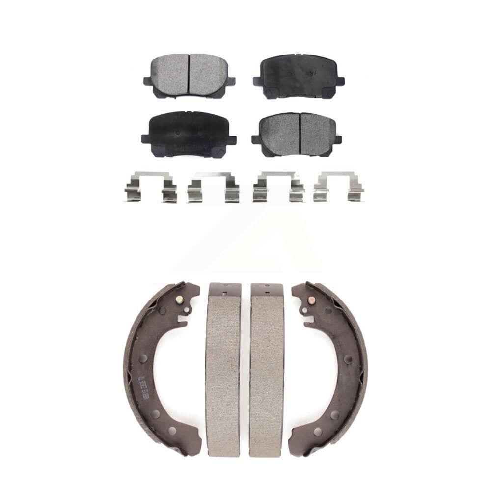 Transit Auto - KTN-100202 - Front and Rear Disc Brake Pad Kits