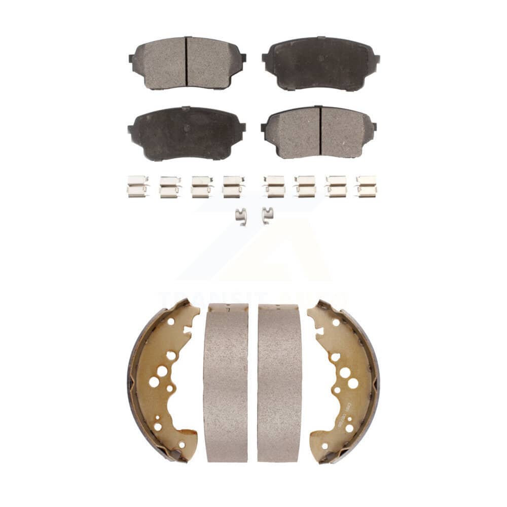 Transit Auto - KTN-100224 - Front and Rear Disc Brake Pad Kits