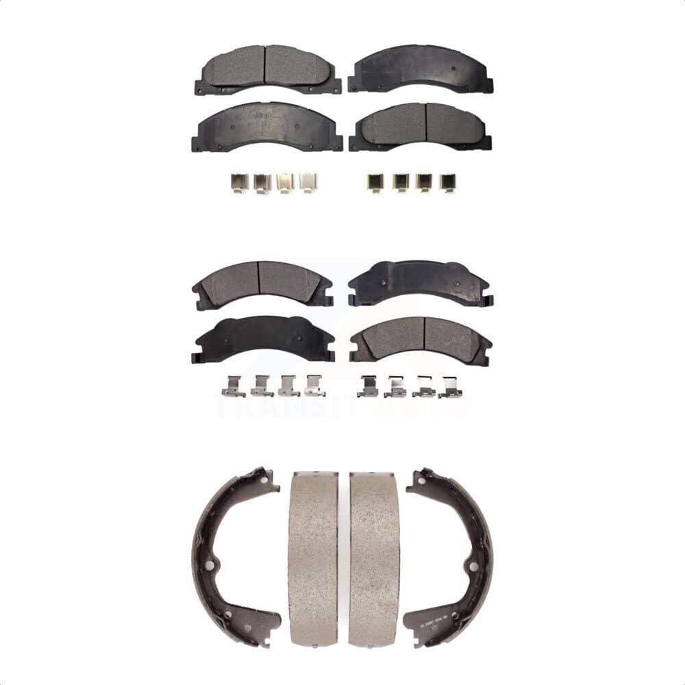 Transit Auto - KTN-100522 - Front and Rear Disc Brake Pad Kits