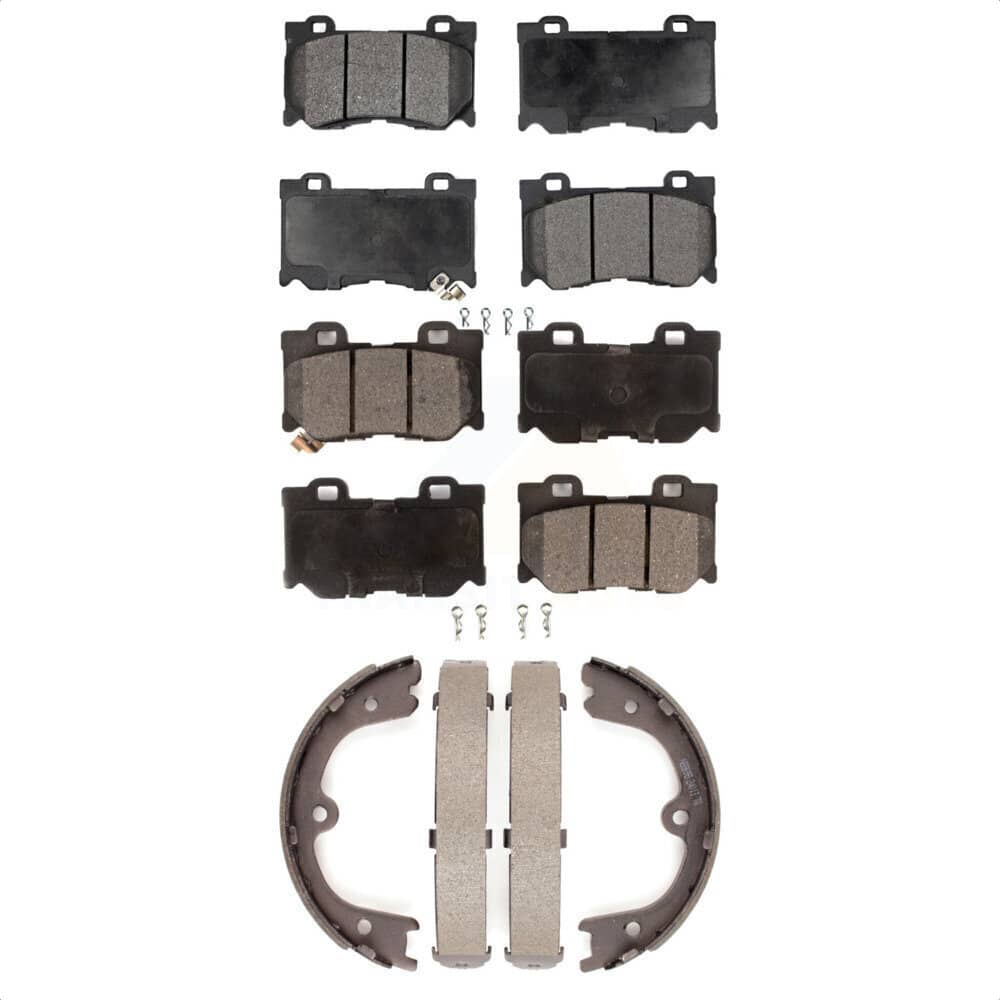 Transit Auto - KTN-100532 - Front and Rear Disc Brake Pad Kits