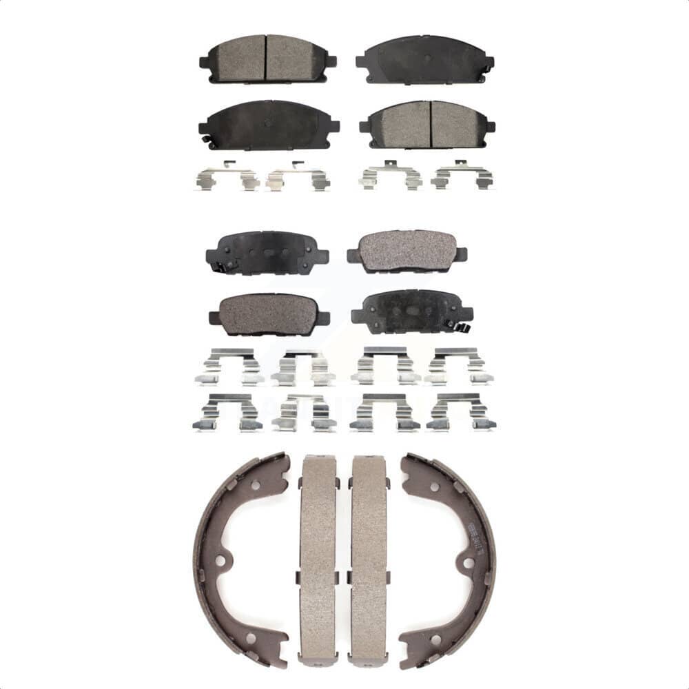 Transit Auto - KTN-100534 - Front and Rear Disc Brake Pad Kits