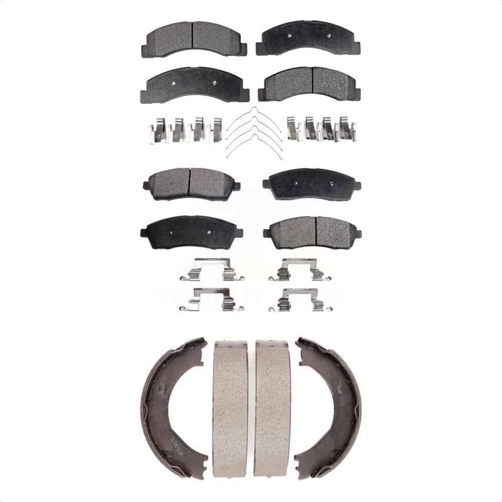 Transit Auto - KTN-100557 - Front and Rear Disc Brake Pad Kits