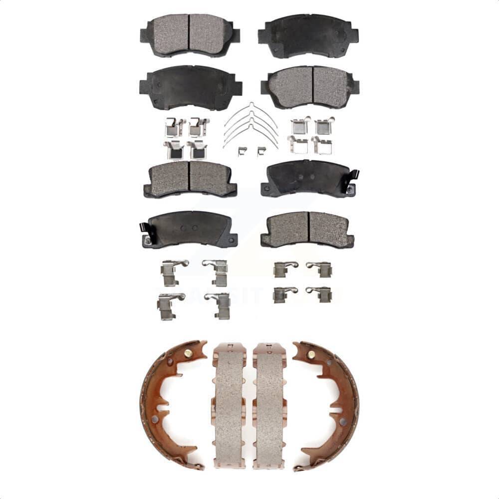 Transit Auto - KTN-100609 - Front and Rear Disc Brake Pad Kits