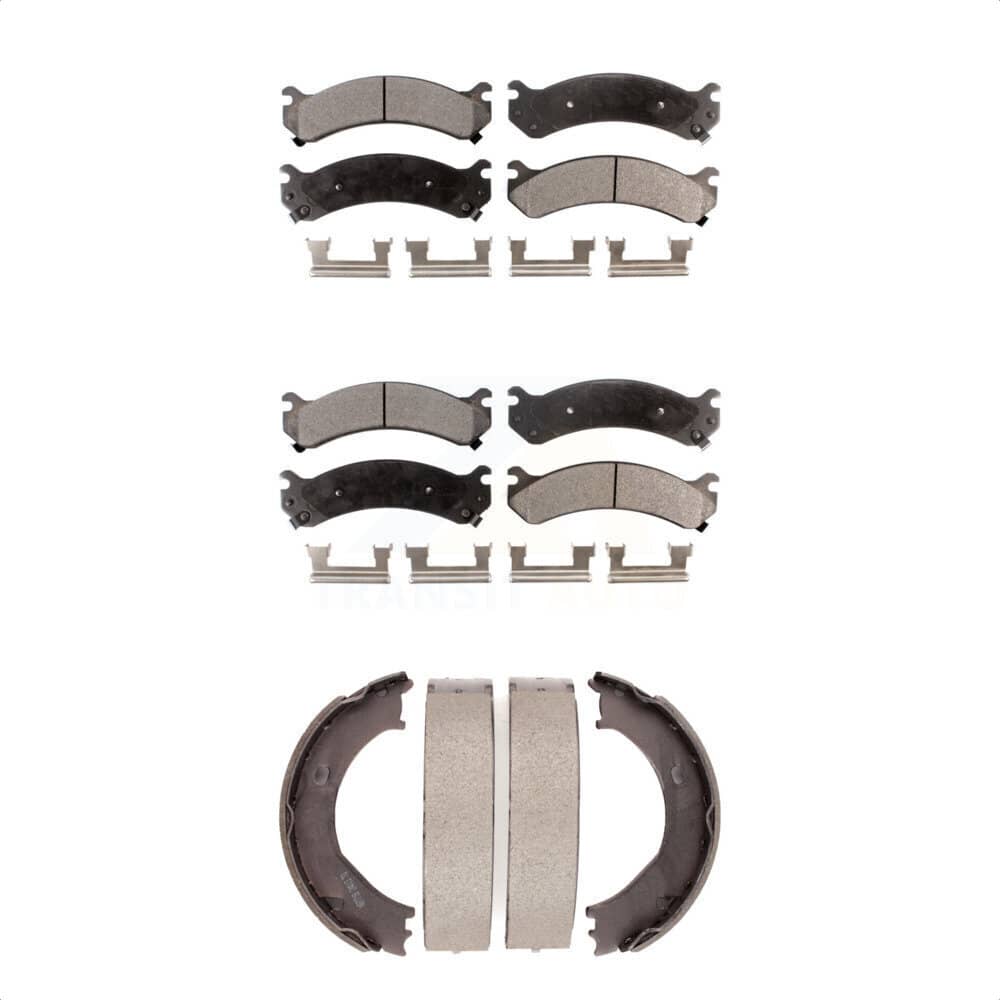 Transit Auto - KTN-100663 - Front and Rear Disc Brake Pad Kits