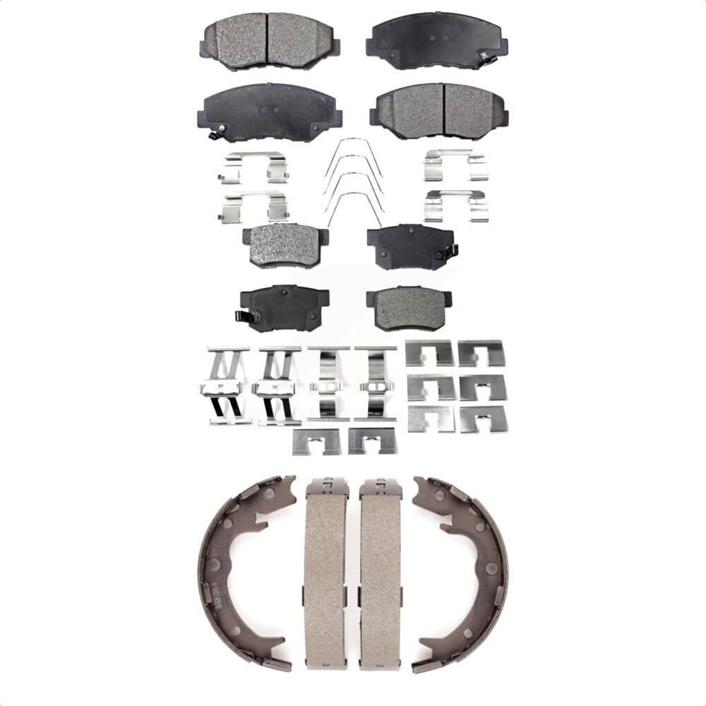 Transit Auto - KTN-100675 - Front and Rear Disc Brake Pad Kits