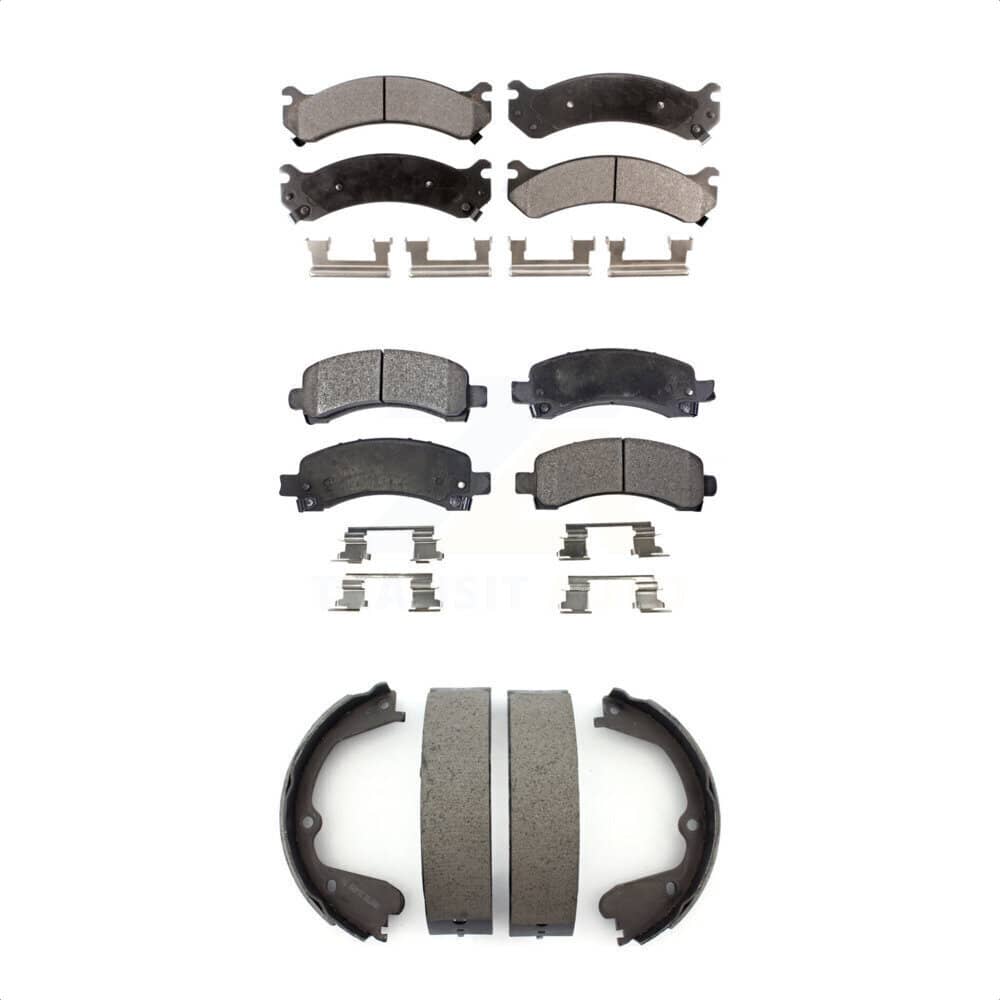 Transit Auto - KTN-100723 - Front and Rear Disc Brake Pad Kits