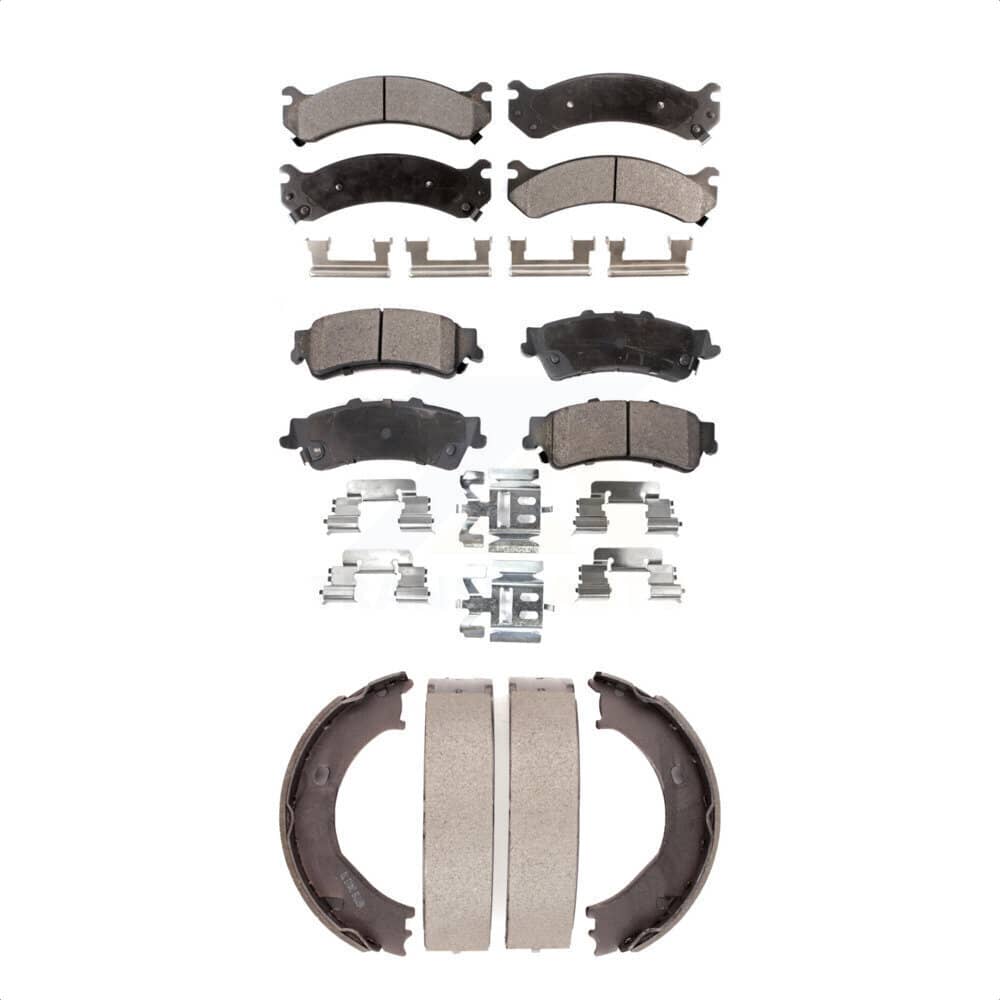 Transit Auto - KTN-100734 - Front and Rear Disc Brake Pad Kits