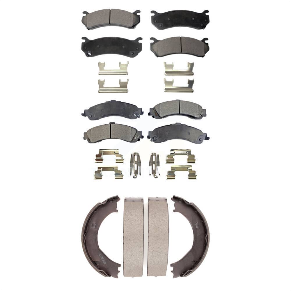 Transit Auto - KTN-100739 - Front and Rear Disc Brake Pad Kits