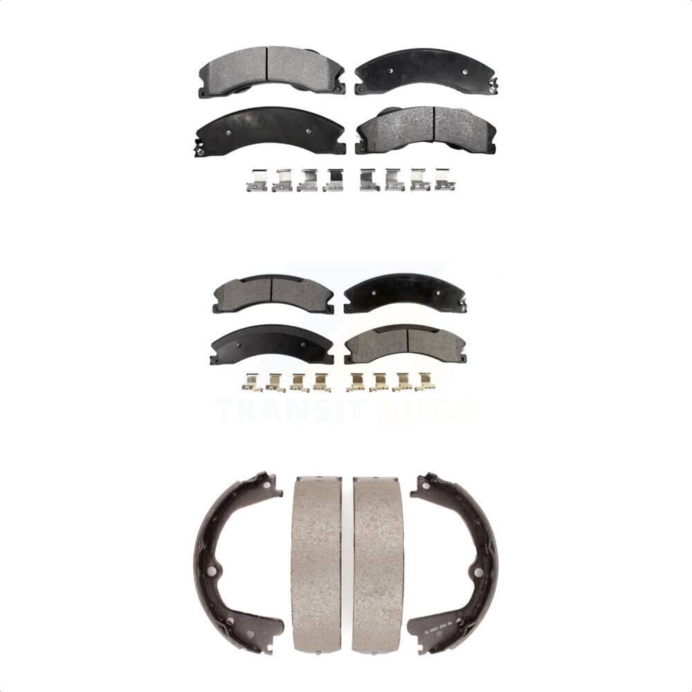 Transit Auto - KTN-100748 - Front and Rear Disc Brake Pad Kits