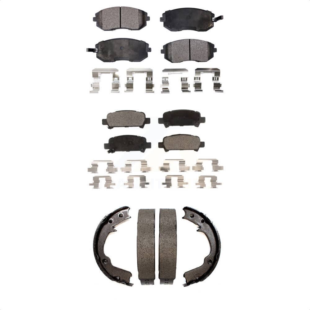 Transit Auto - KTN-100752 - Front and Rear Disc Brake Pad Kits