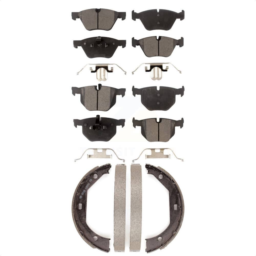 Transit Auto - KTN-100765 - Front and Rear Disc Brake Pad Kits