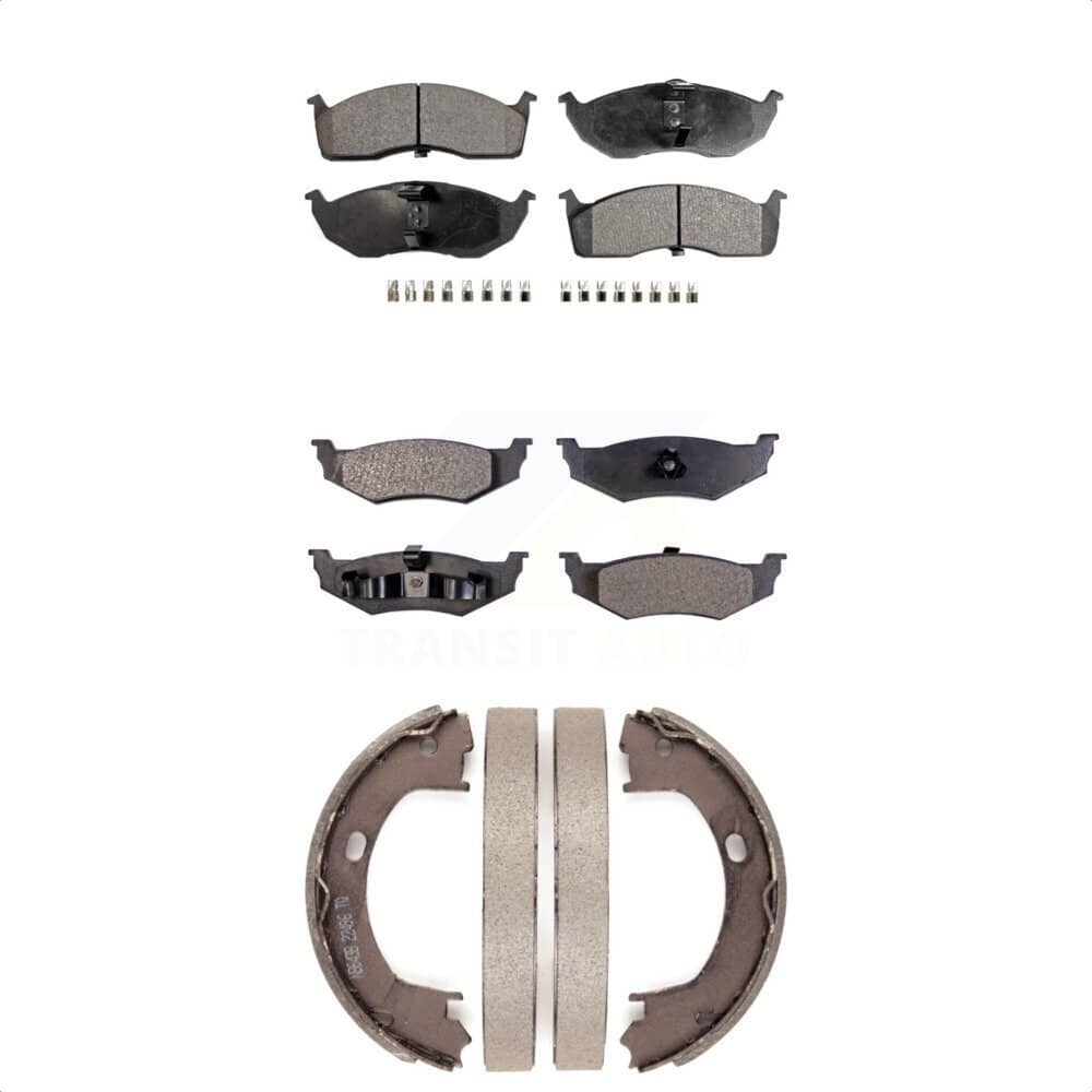 Transit Auto - KTN-100774 - Front and Rear Disc Brake Pad Kits
