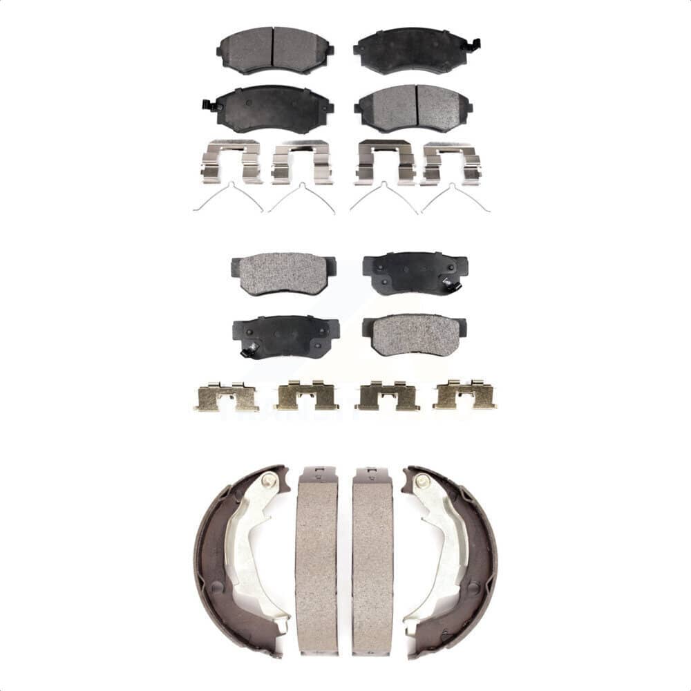 Transit Auto - KTN-100784 - Front and Rear Disc Brake Pad Kits