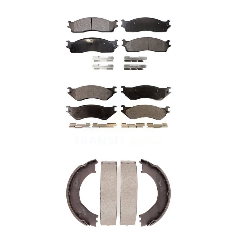 Transit Auto - KTN-100791 - Front and Rear Disc Brake Pad Kits