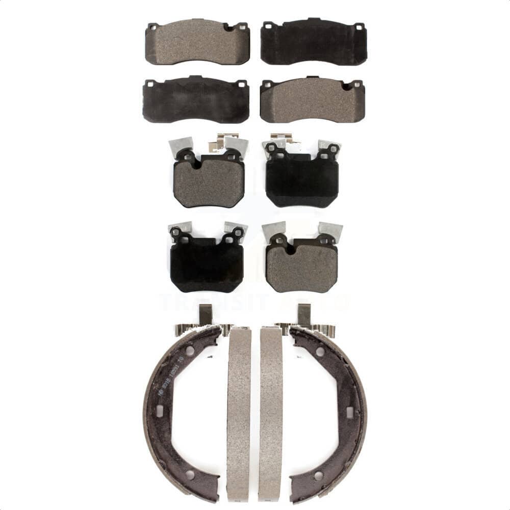 Transit Auto - KTN-100804 - Front and Rear Disc Brake Pad Kits