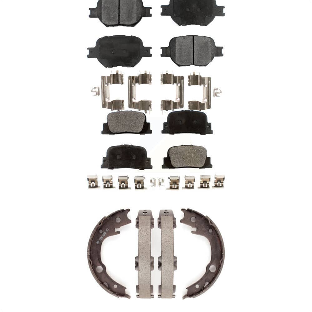 Transit Auto - KTN-100811 - Front and Rear Disc Brake Pad Kits