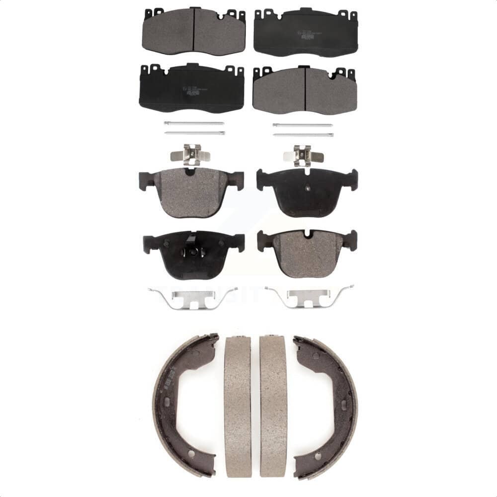 Transit Auto - KTN-100870 - Front and Rear Disc Brake Pad Kits