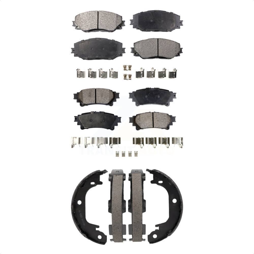 Transit Auto - KTN-100890 - Front and Rear Disc Brake Pad Kits