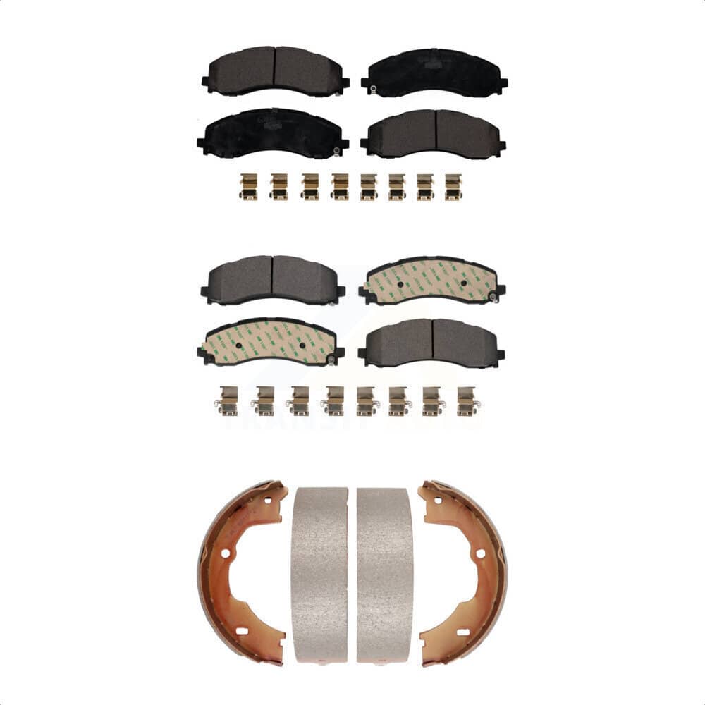 Transit Auto - KTN-100895 - Front and Rear Disc Brake Pad Kits