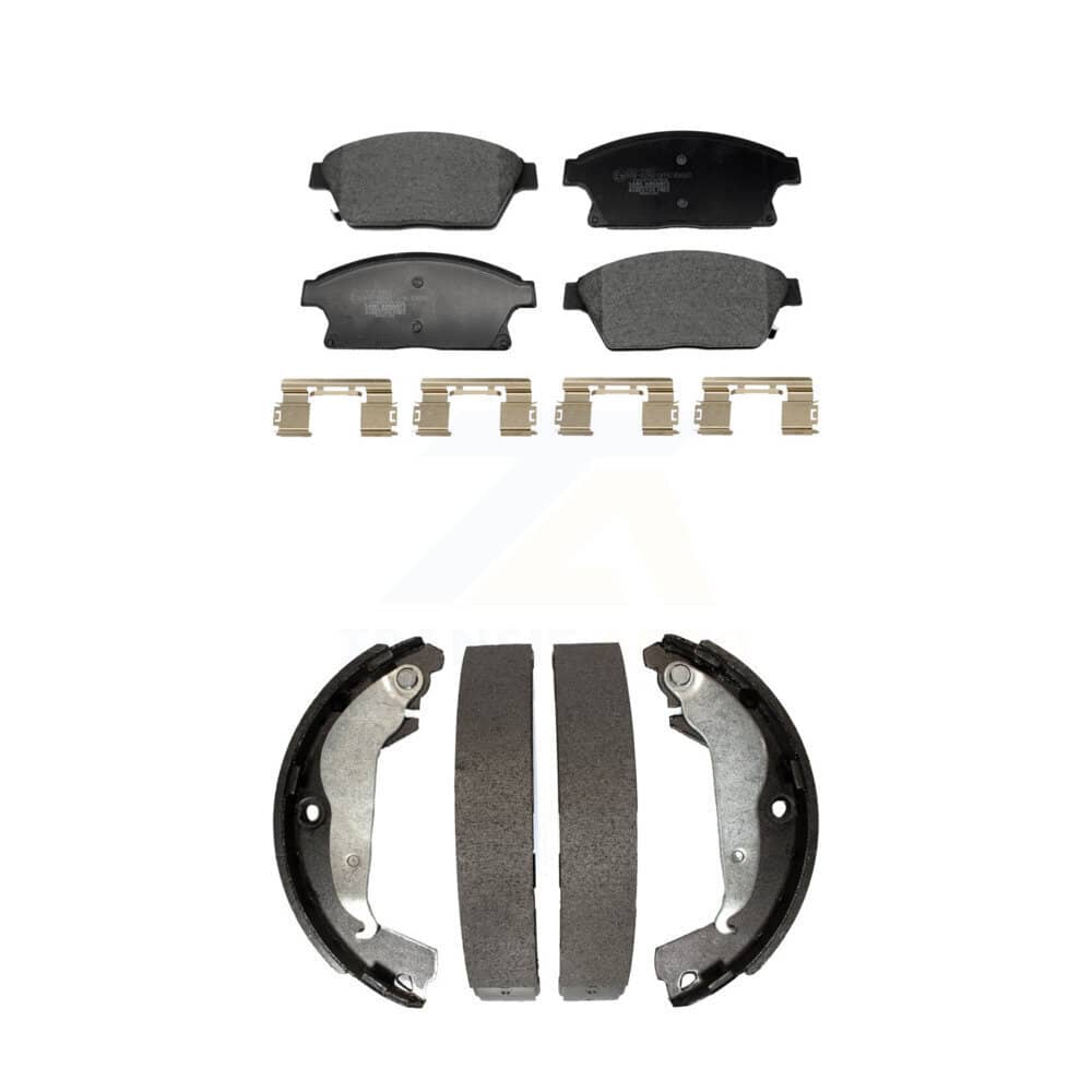 Transit Auto - KTN-100929 - Front and Rear Disc Brake Pad Kits