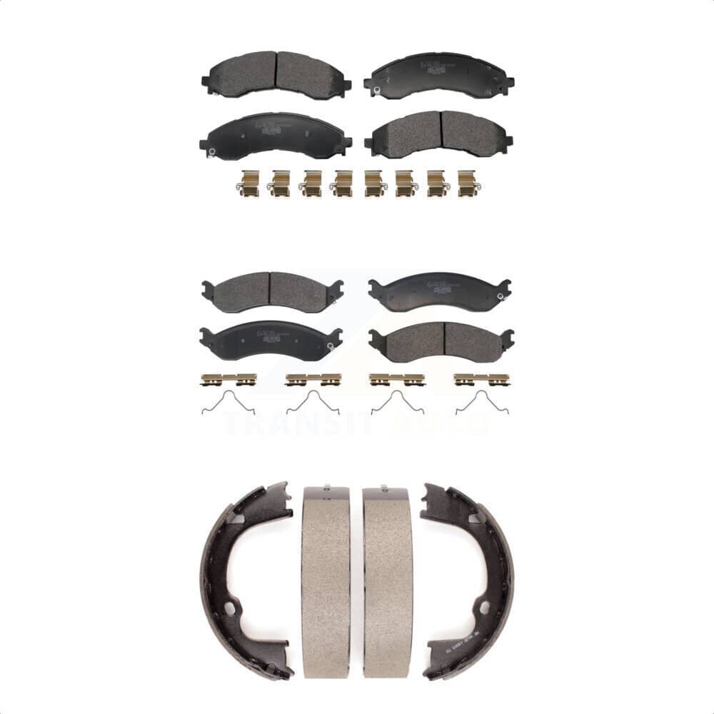 Transit Auto - KTN-100934 - Front and Rear Disc Brake Pad Kits