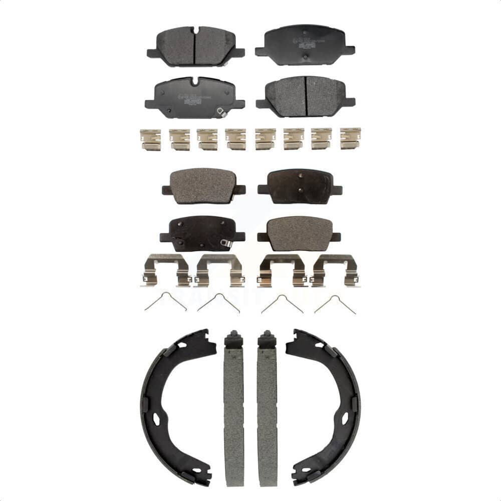 Transit Auto - KTN-100946 - Front and Rear Disc Brake Pad Kits