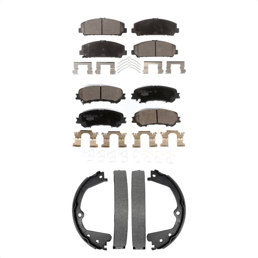 Transit Auto - KTN-100970 - Front and Rear Disc Brake Pad Kits