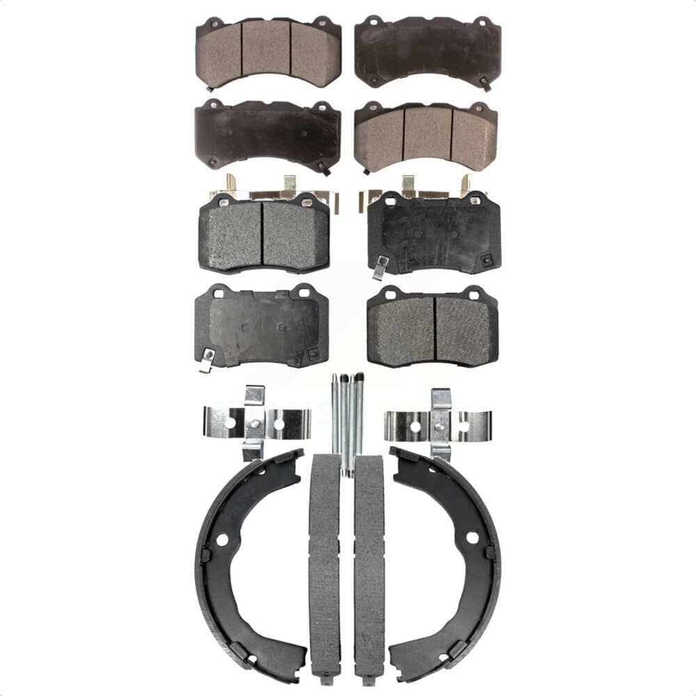 Transit Auto - KTN-100986 - Front and Rear Disc Brake Pad Kits