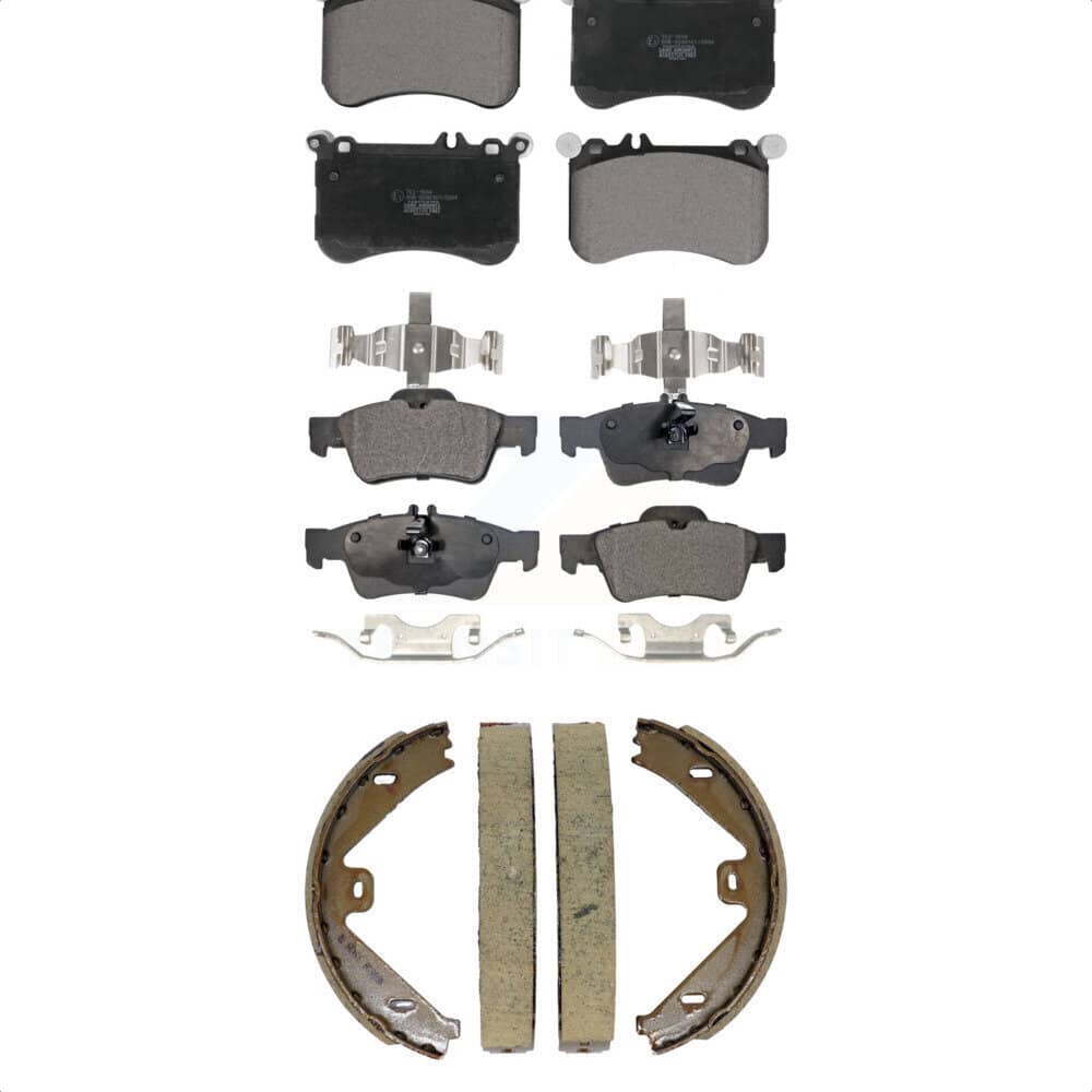 Transit Auto - KTN-101011 - Front and Rear Disc Brake Pad Kits