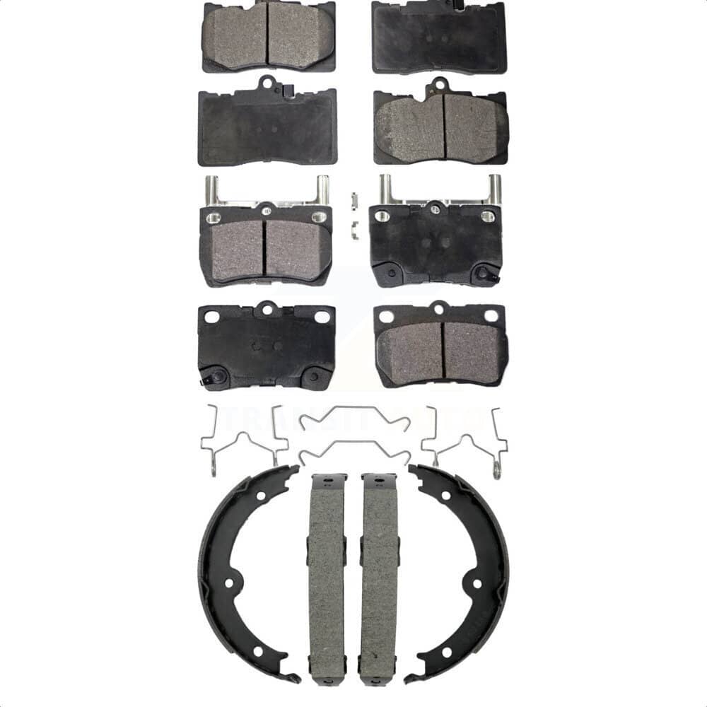Transit Auto - KTN-101019 - Front and Rear Disc Brake Pad Kits