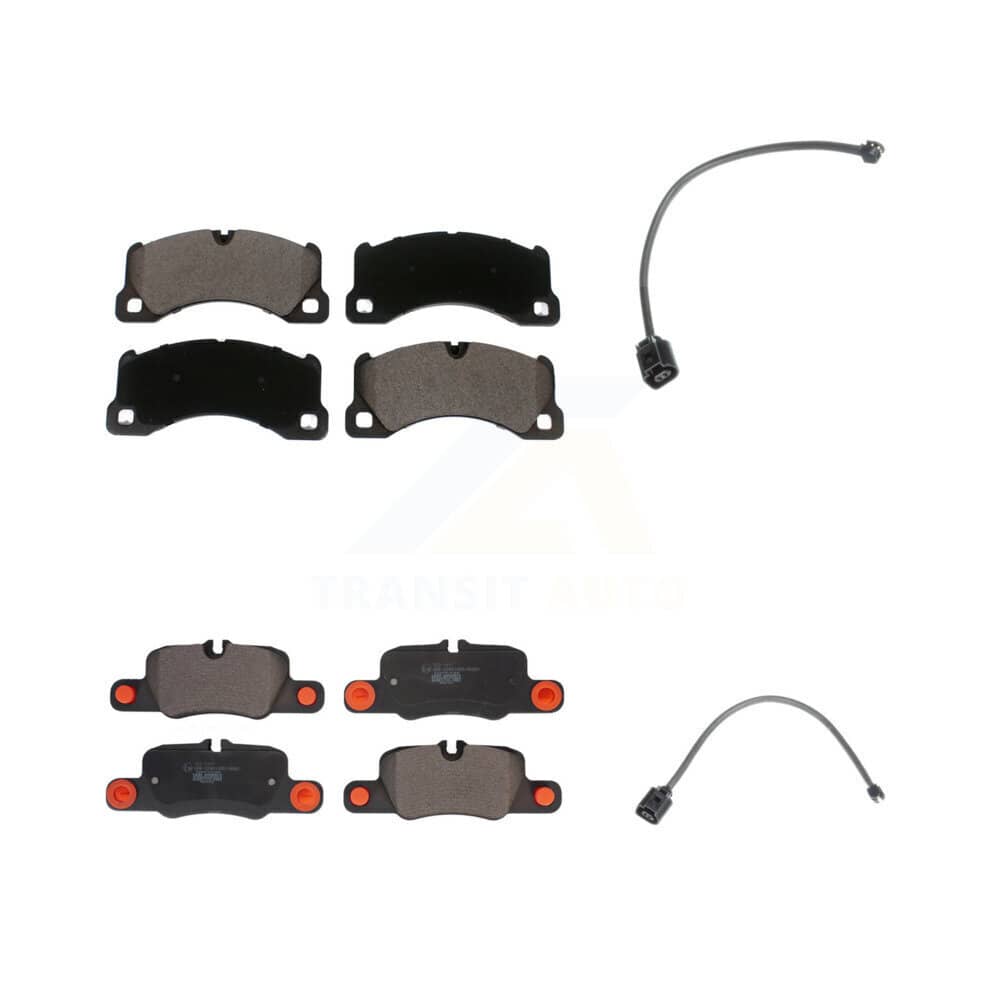 TEC - KTW-100466 - Front and Rear Disc Brake Pad Kits