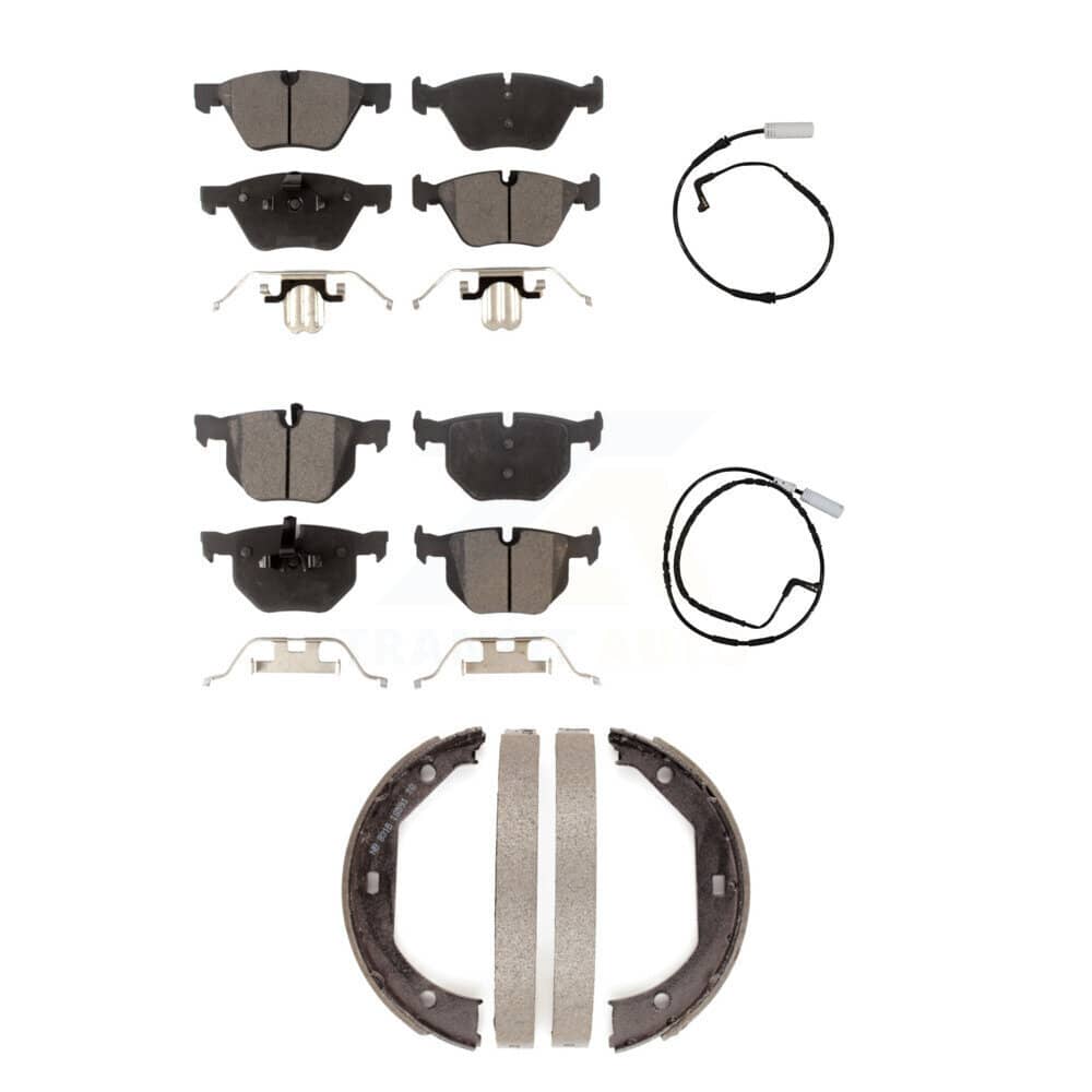 TEC - KTW-100727 - Front and Rear Disc Brake Pad Kits