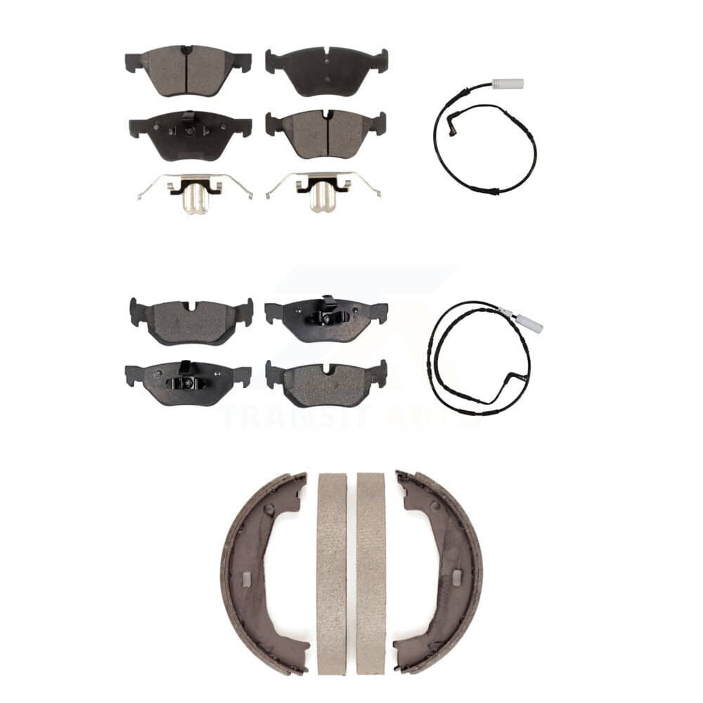 TEC - KTW-100728 - Front and Rear Disc Brake Pad Kits