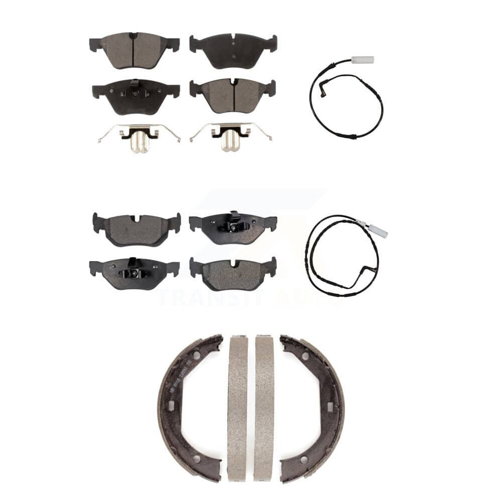 TEC - KTW-100732 - Front and Rear Disc Brake Pad Kits