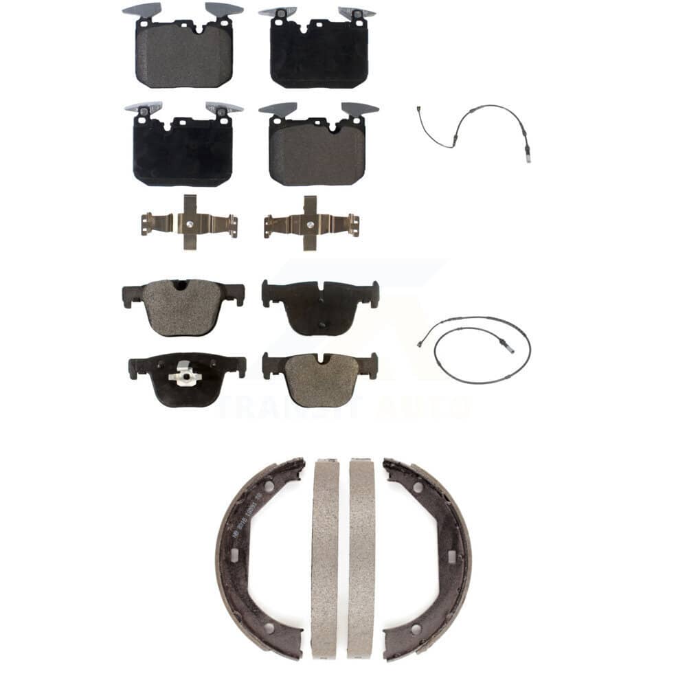 TEC - KTW-100740 - Front and Rear Disc Brake Pad Kits