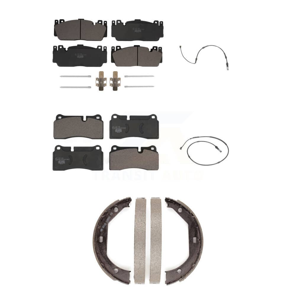 TEC - KTW-100752 - Front and Rear Disc Brake Pad Kits