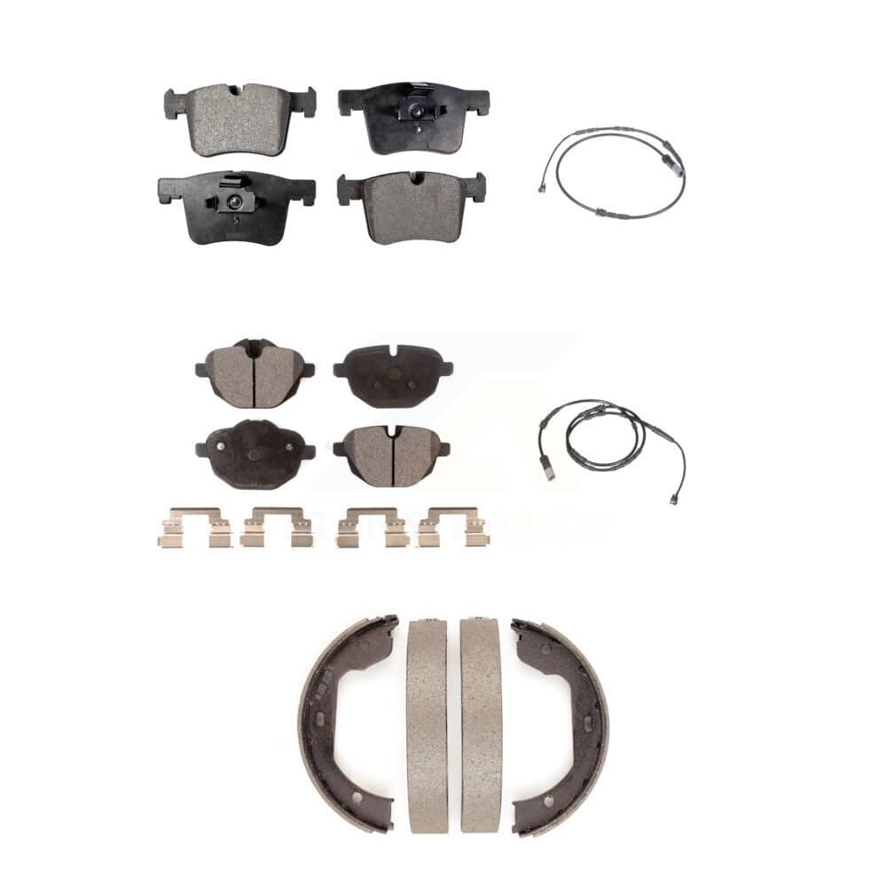 TEC - KTW-100758 - Front and Rear Disc Brake Pad Kits