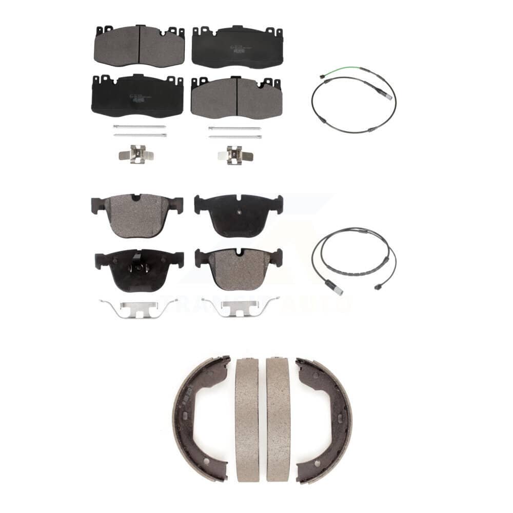 TEC - KTW-100770 - Front and Rear Disc Brake Pad Kits
