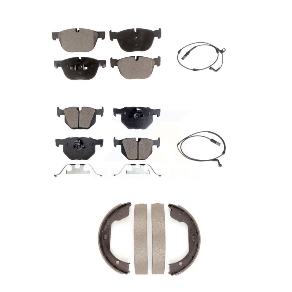 TEC - KTW-100778 - Front and Rear Disc Brake Pad Kits