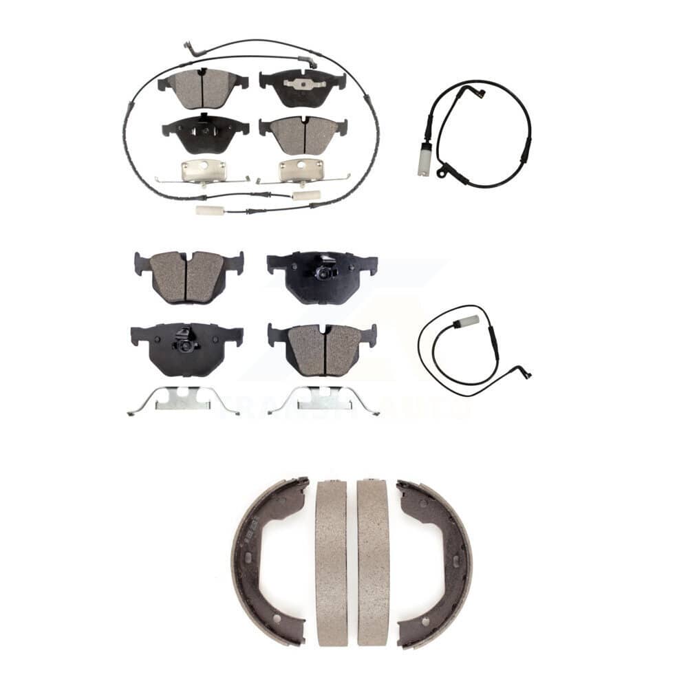 TEC - KTW-100781 - Front and Rear Disc Brake Pad Kits