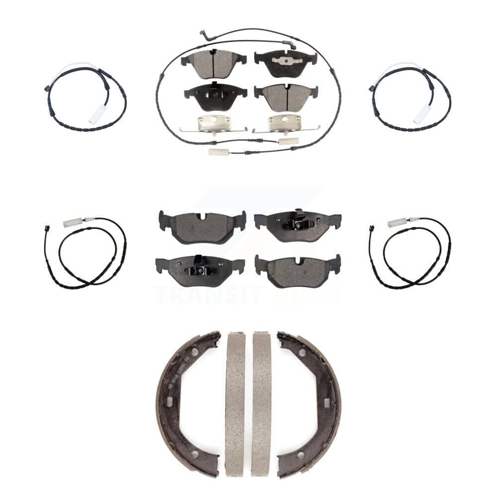 TEC - KTW-100797 - Front and Rear Disc Brake Pad Kits