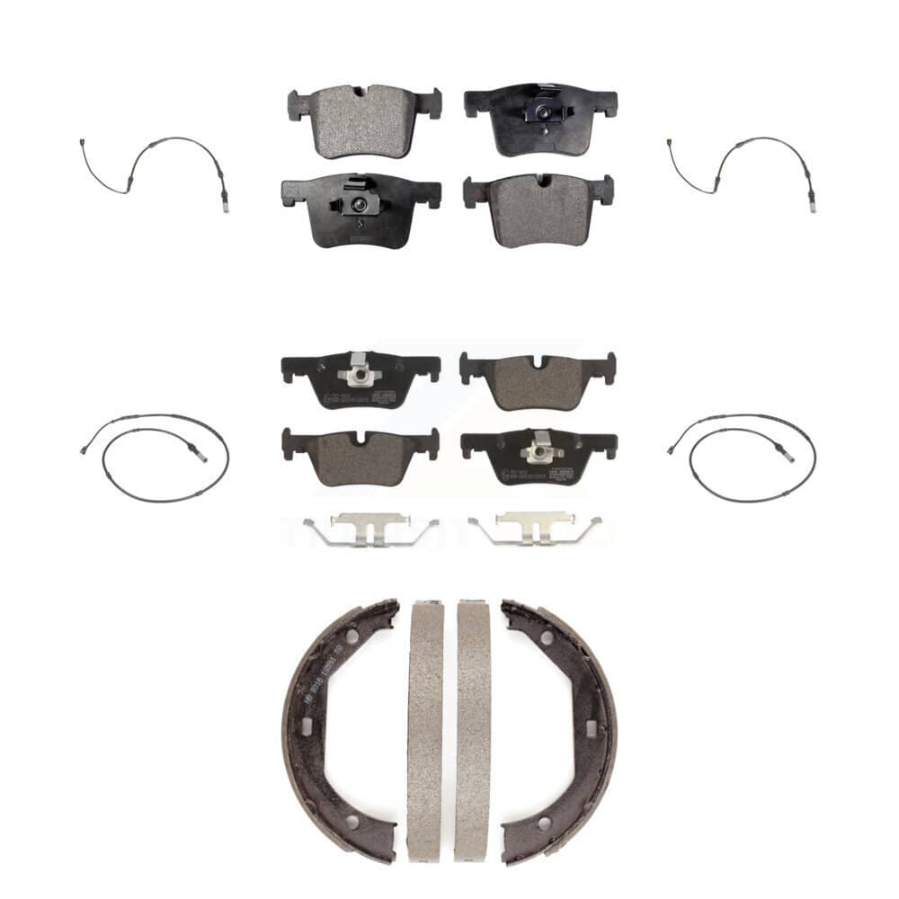TEC - KTW-100801 - Front and Rear Disc Brake Pad Kits
