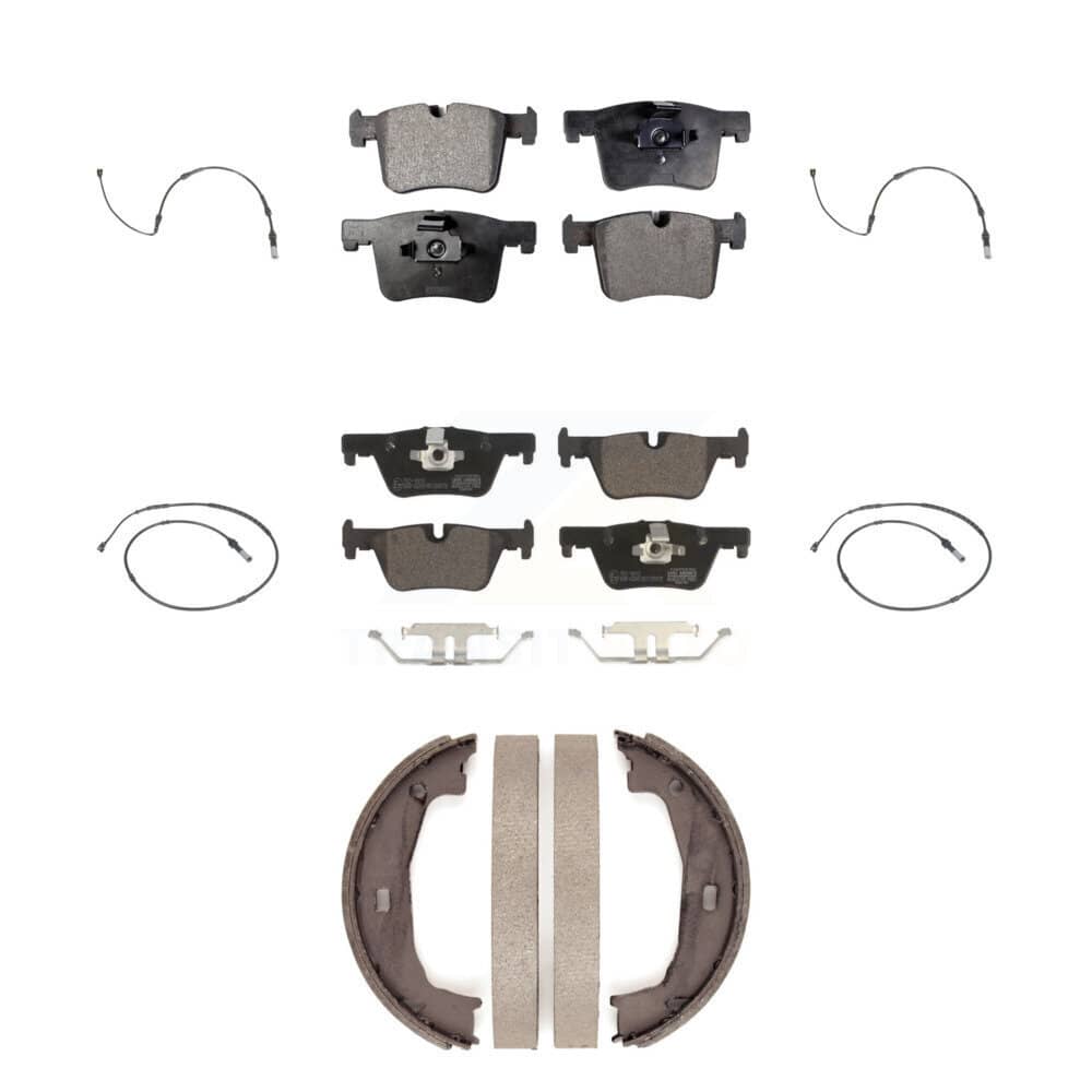 TEC - KTW-100802 - Front and Rear Disc Brake Pad Kits
