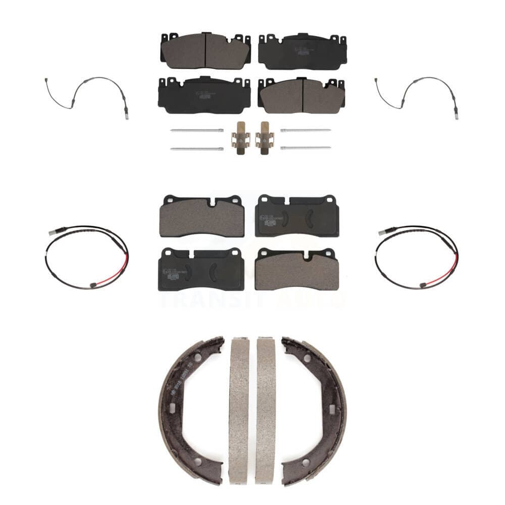 TEC - KTW-100805 - Front and Rear Disc Brake Pad Kits