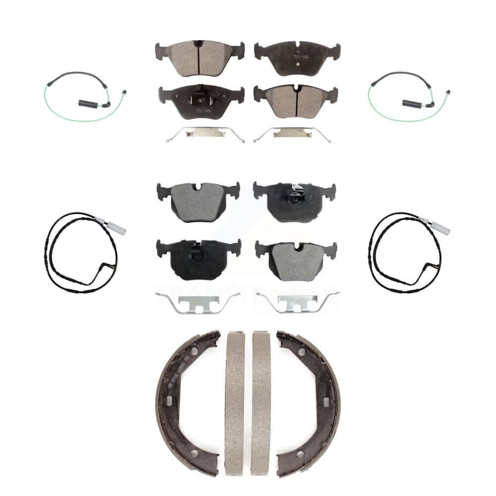 TEC - KTW-100814 - Front and Rear Disc Brake Pad Kits
