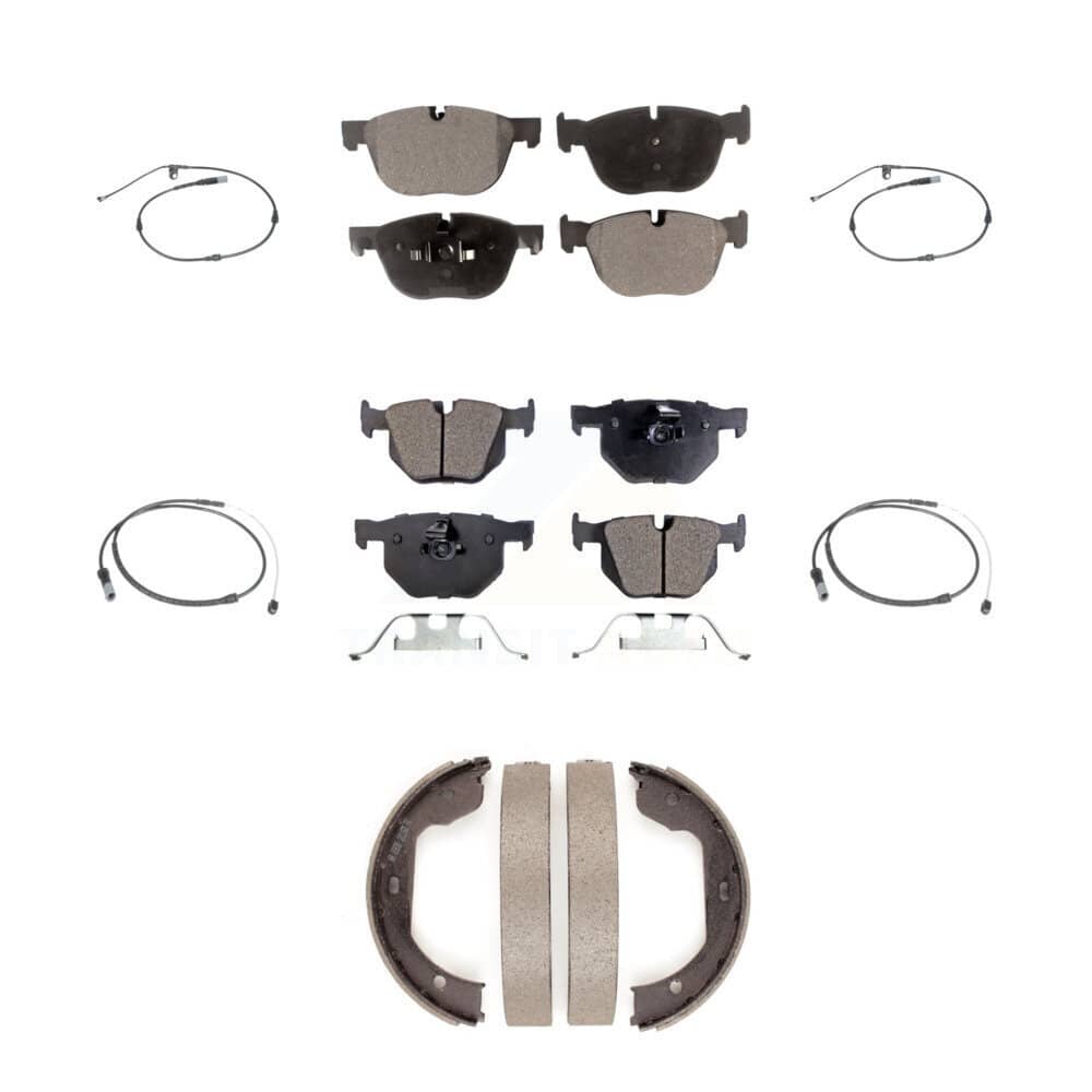 TEC - KTW-100830 - Front and Rear Disc Brake Pad Kits