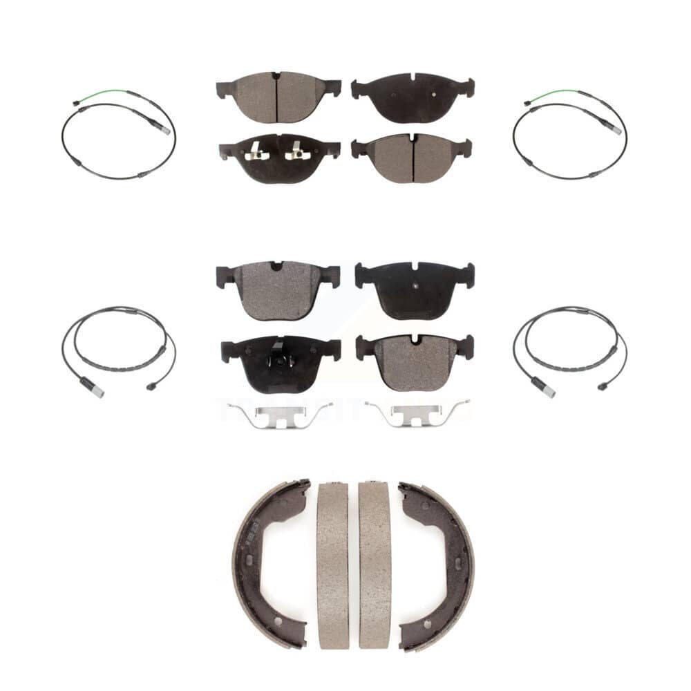 TEC - KTW-100833 - Front and Rear Disc Brake Pad Kits